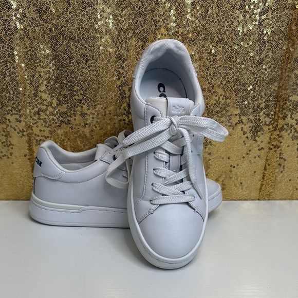 Coach Shoes - Coach Lowline White Sneakers